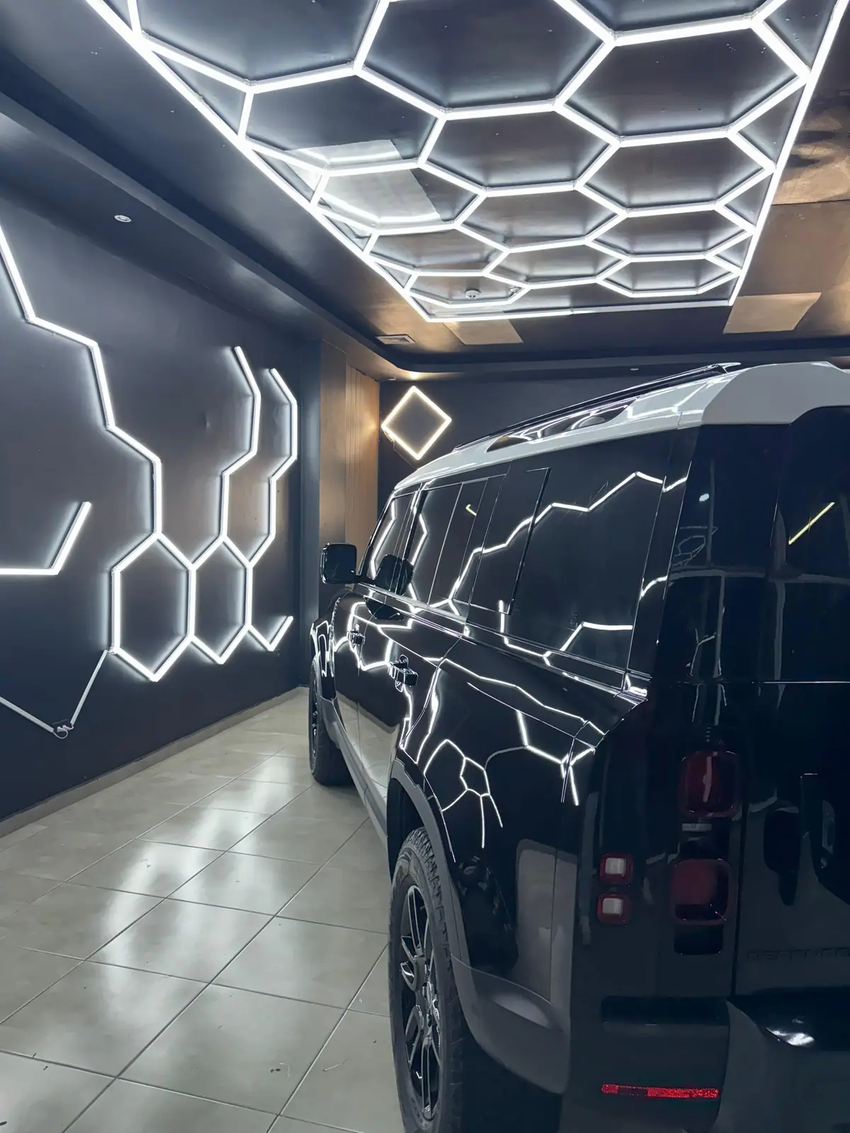 Land Rover Defender brillo